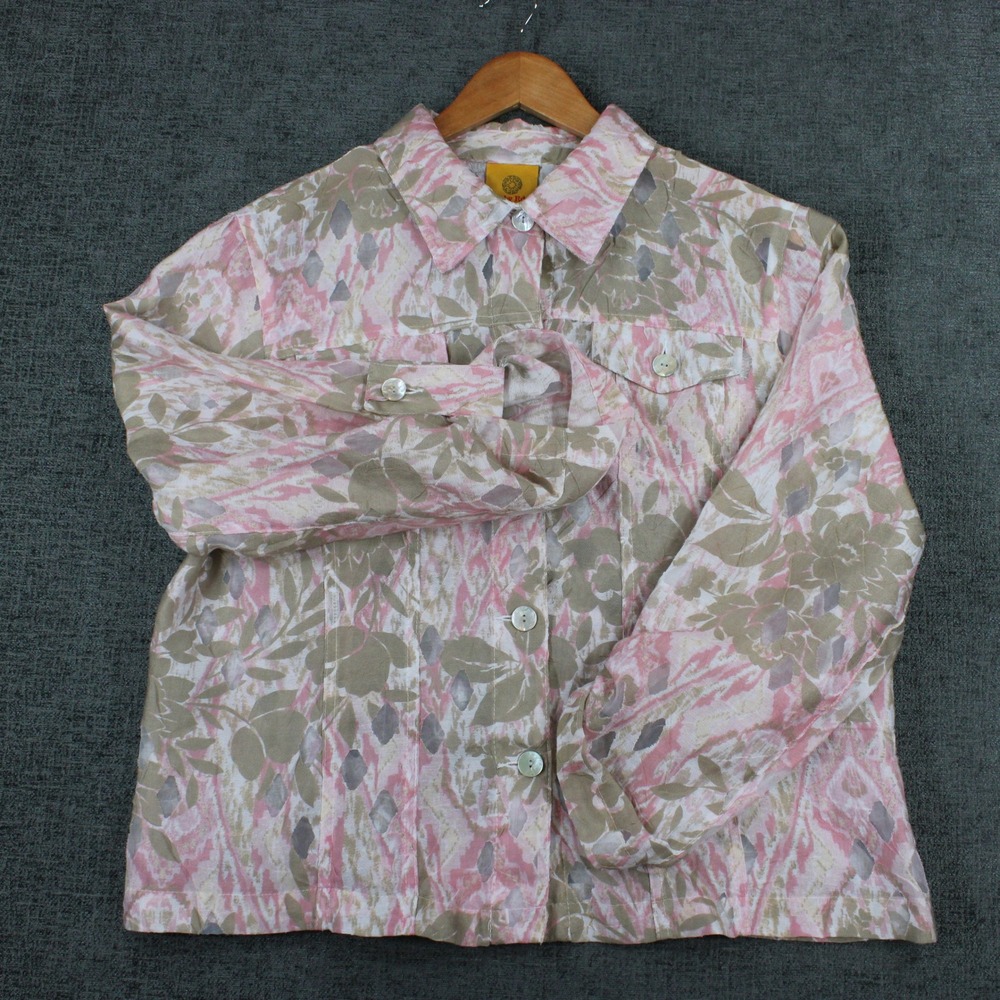 Ruby Rd Women's Button Up Jacket - Picture 3 of 12